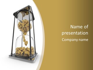 Banking Timer Deadline PowerPoint Template