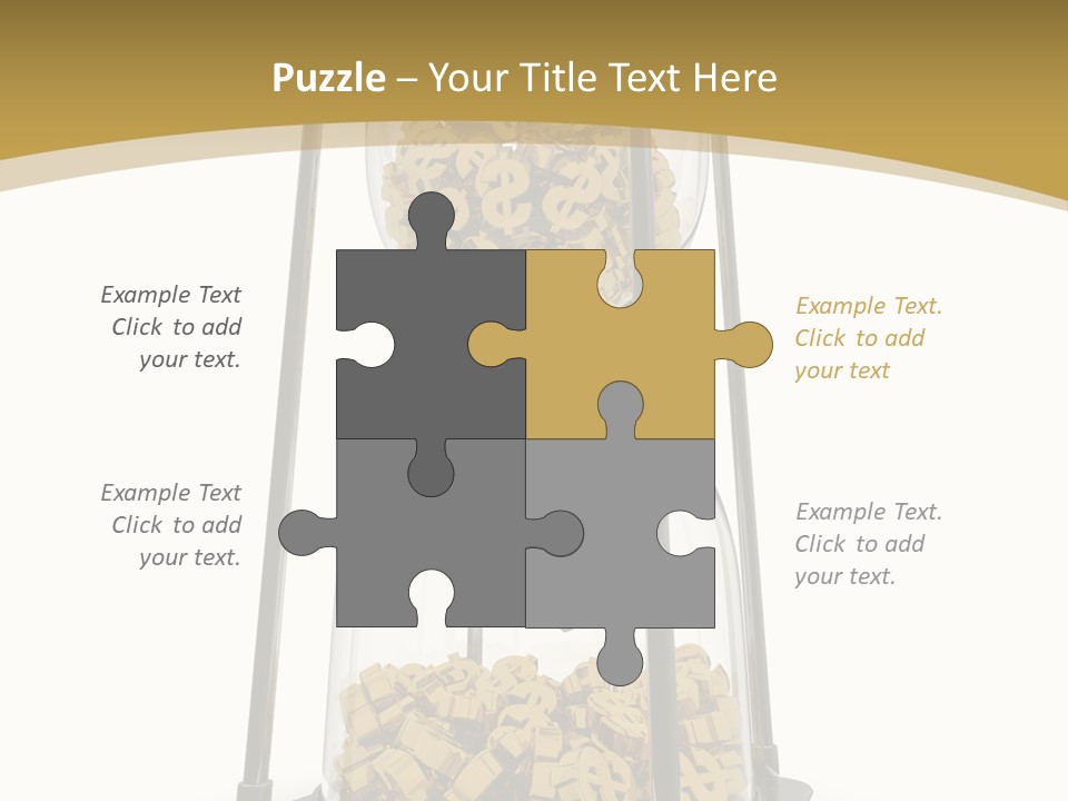 Banking Timer Deadline PowerPoint Template