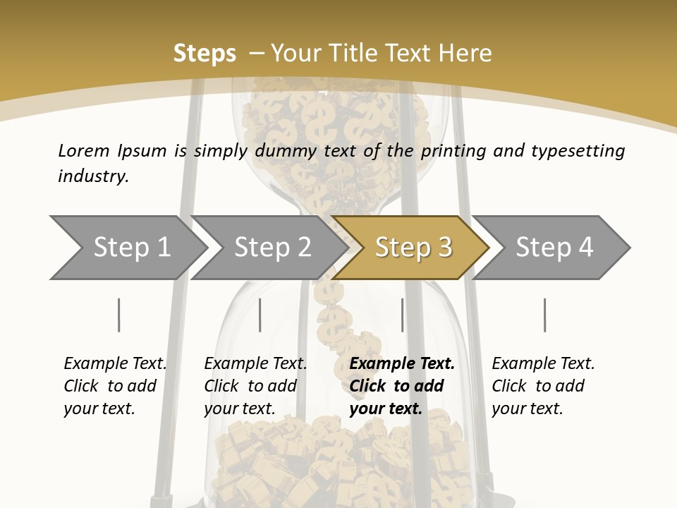 Banking Timer Deadline PowerPoint Template