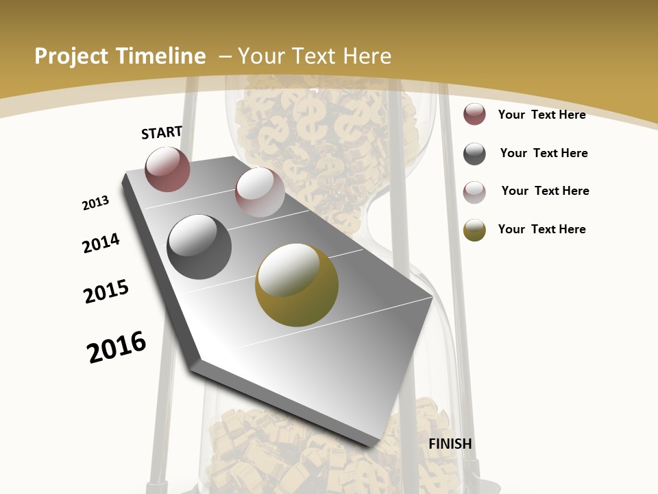 Banking Timer Deadline PowerPoint Template