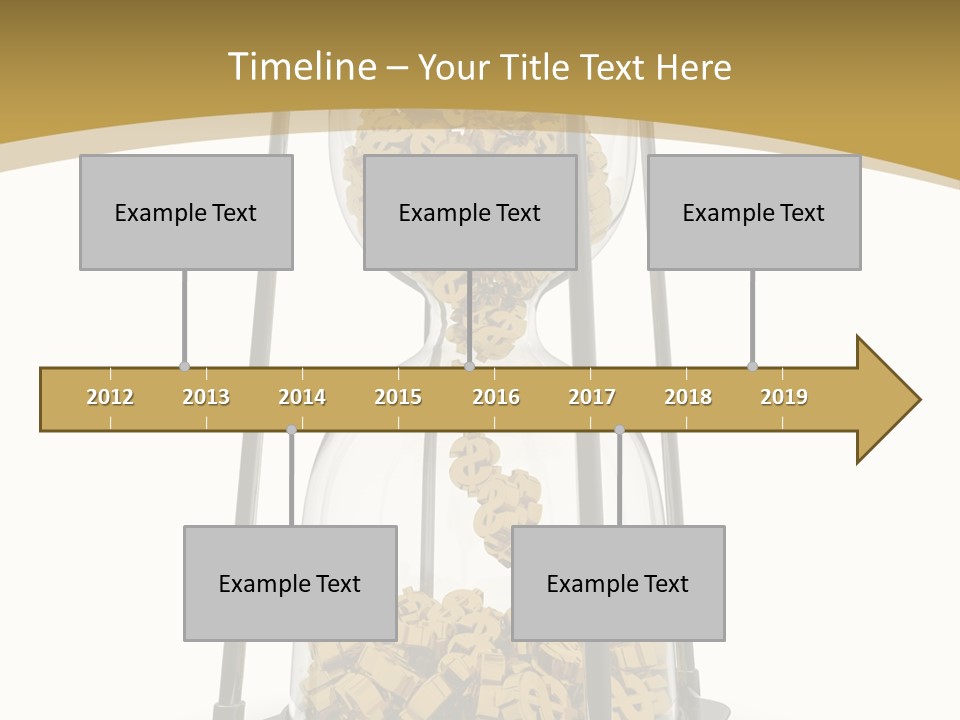 Banking Timer Deadline PowerPoint Template