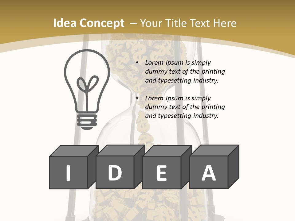 Banking Timer Deadline PowerPoint Template