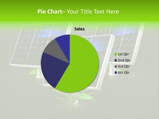 Leaf Solar Volt PowerPoint Template