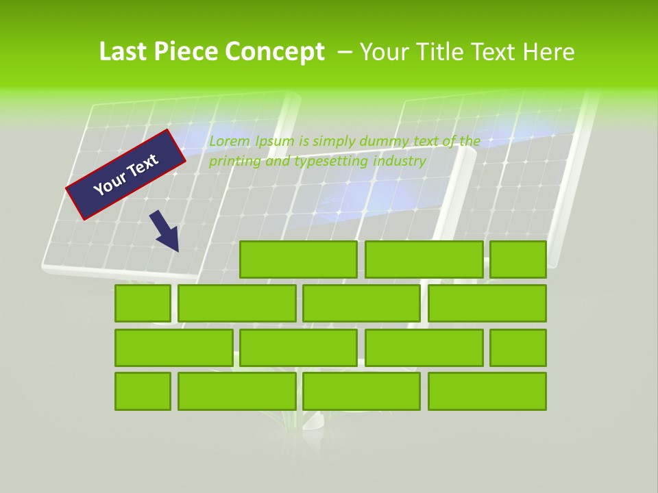 Leaf Solar Volt PowerPoint Template
