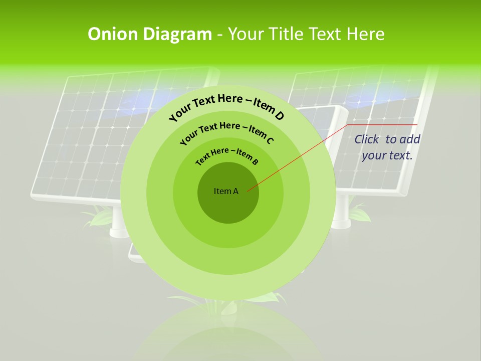 Leaf Solar Volt PowerPoint Template