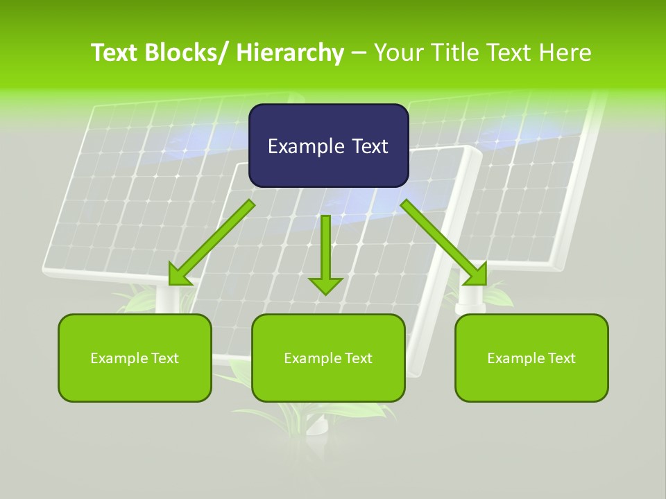 Leaf Solar Volt PowerPoint Template