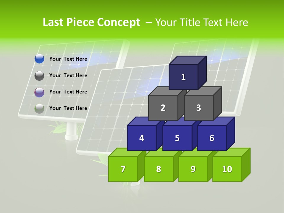 Leaf Solar Volt PowerPoint Template