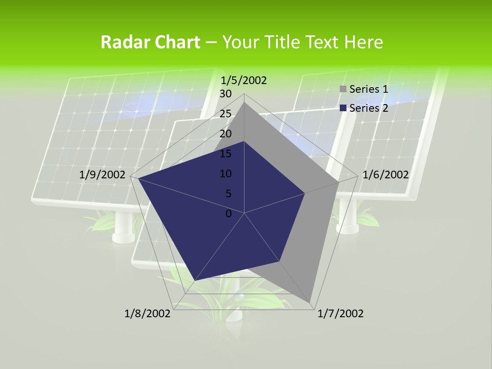 Leaf Solar Volt PowerPoint Template
