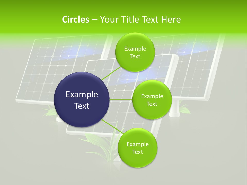 Leaf Solar Volt PowerPoint Template