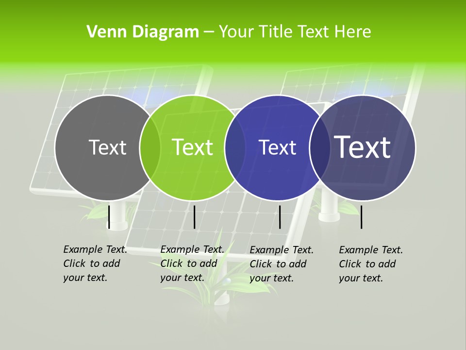 Leaf Solar Volt PowerPoint Template
