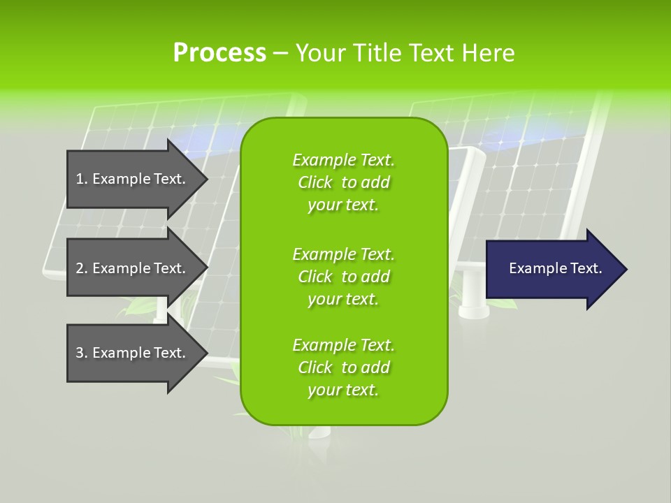 Leaf Solar Volt PowerPoint Template
