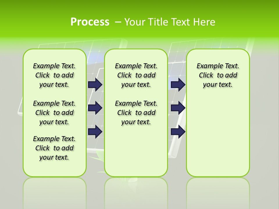 Leaf Solar Volt PowerPoint Template