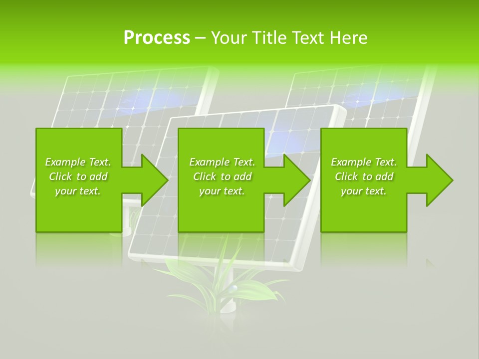 Leaf Solar Volt PowerPoint Template