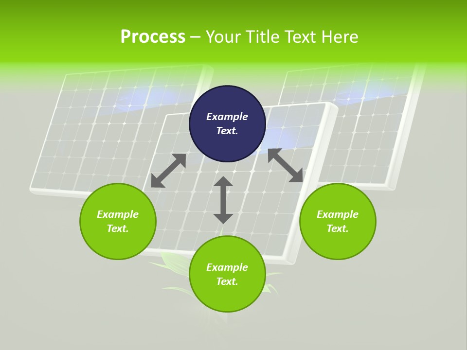 Leaf Solar Volt PowerPoint Template
