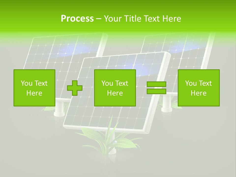 Leaf Solar Volt PowerPoint Template