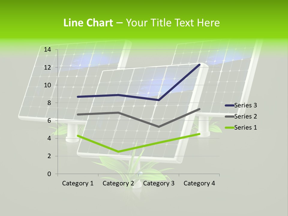 Leaf Solar Volt PowerPoint Template
