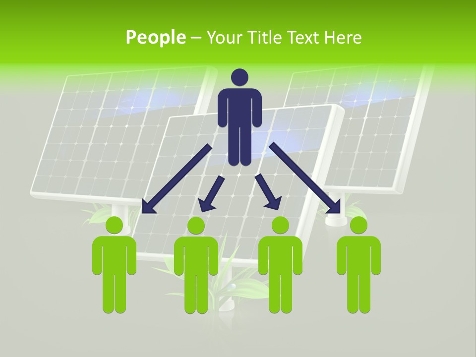 Leaf Solar Volt PowerPoint Template