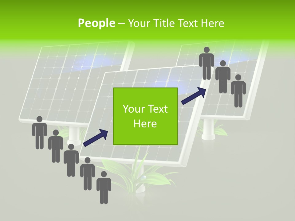Leaf Solar Volt PowerPoint Template