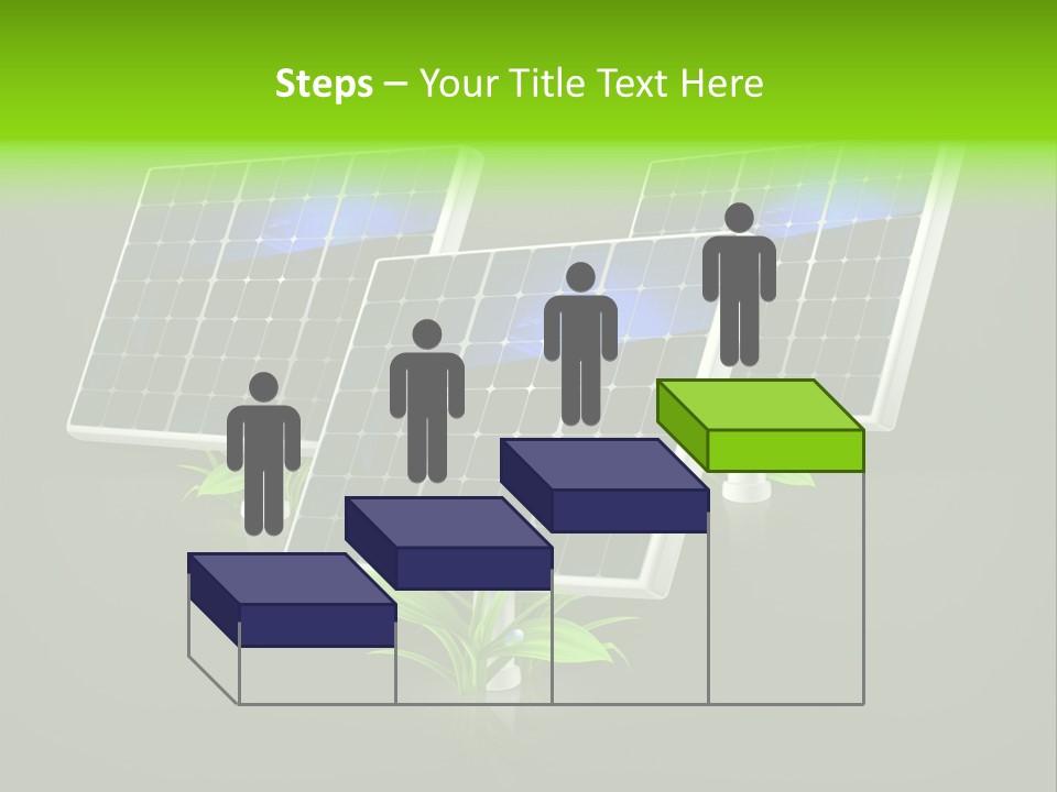 Leaf Solar Volt PowerPoint Template