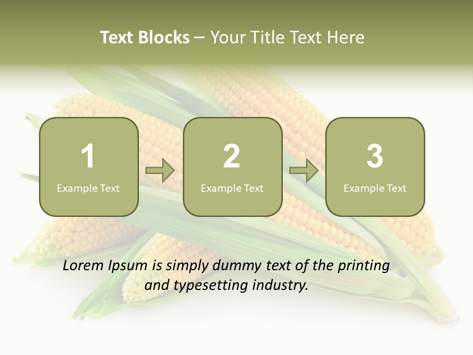 Grain Wet Nutrition PowerPoint Template