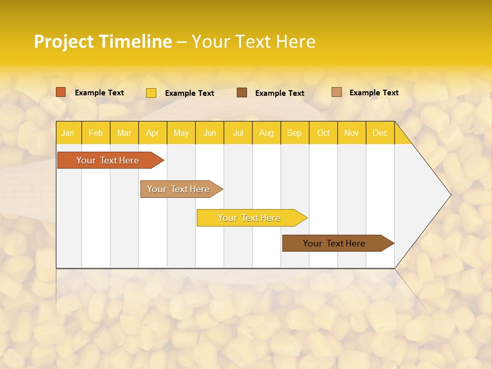 Sweetcorn Utensil Maize PowerPoint Template