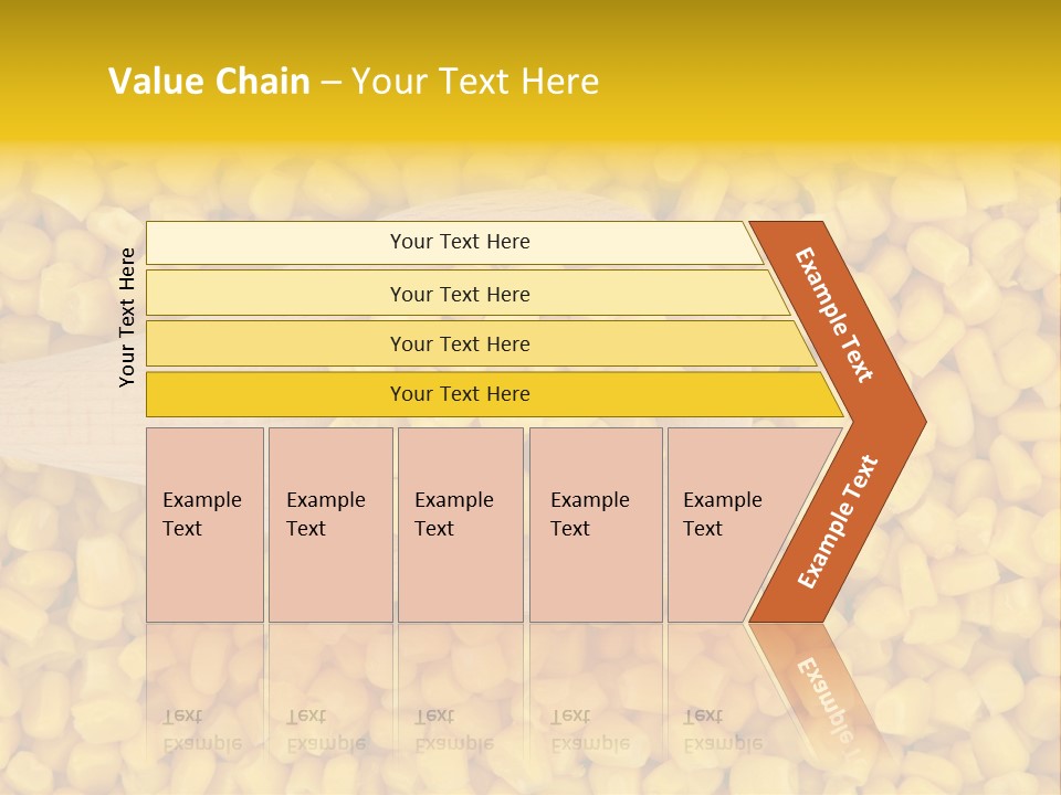 Sweetcorn Utensil Maize PowerPoint Template