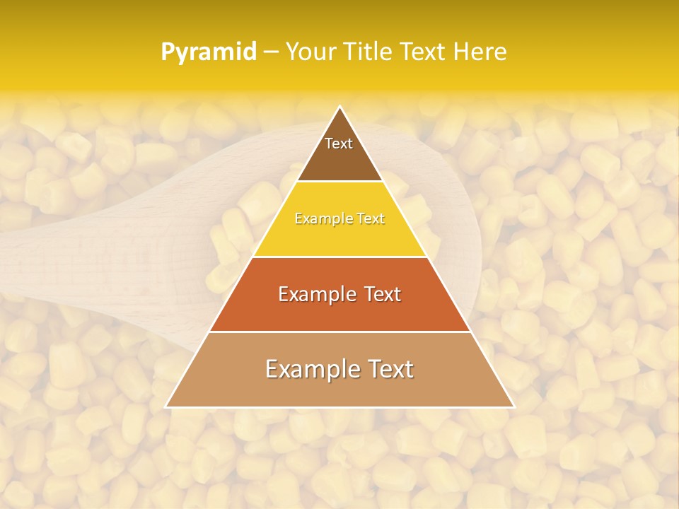 Sweetcorn Utensil Maize PowerPoint Template