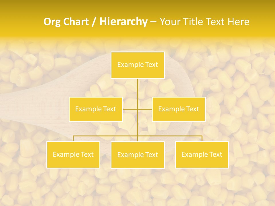 Sweetcorn Utensil Maize PowerPoint Template