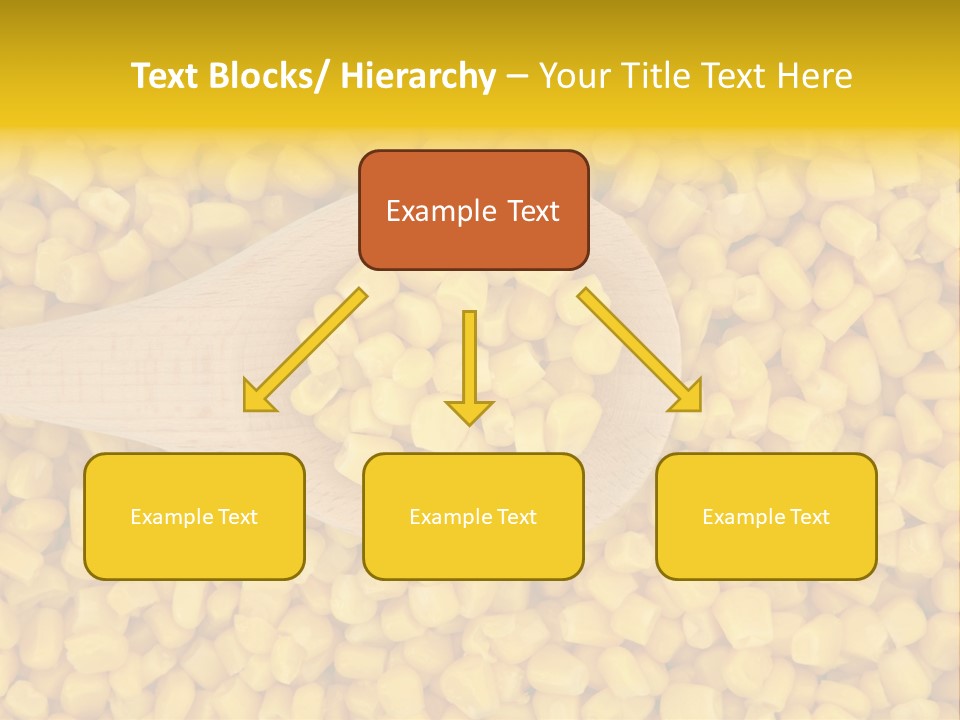 Sweetcorn Utensil Maize PowerPoint Template