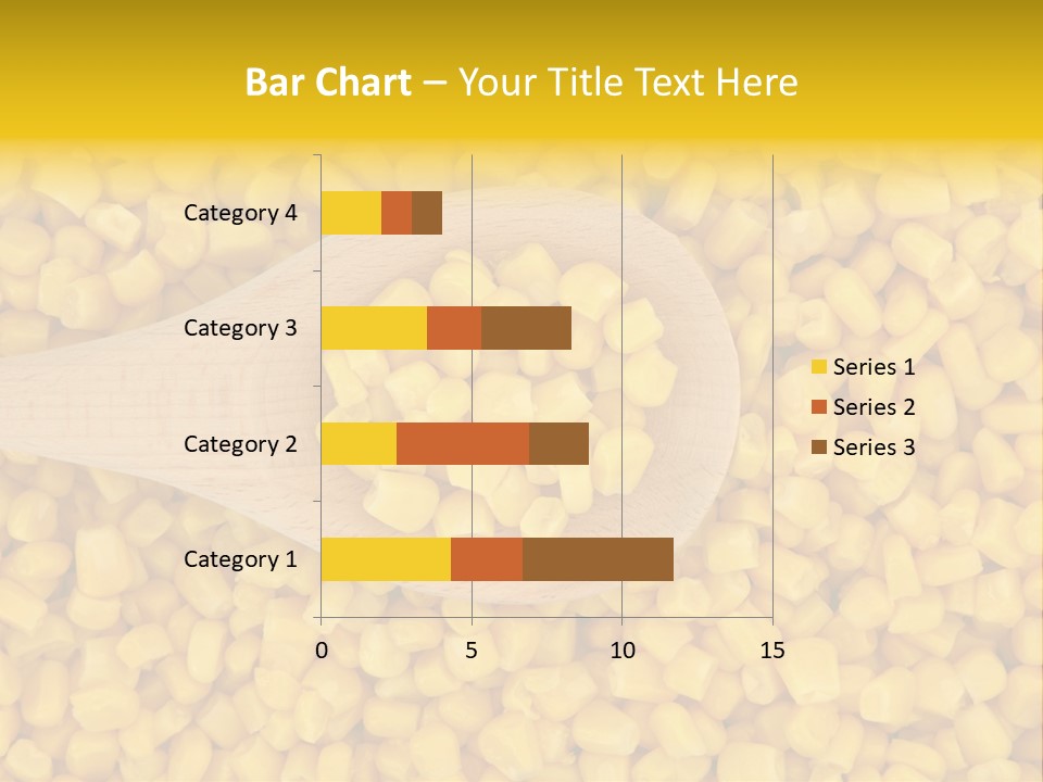 Sweetcorn Utensil Maize PowerPoint Template