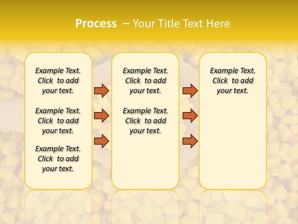Sweetcorn Utensil Maize PowerPoint Template