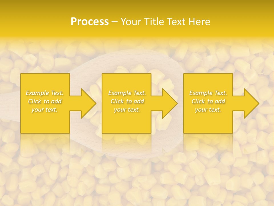 Sweetcorn Utensil Maize PowerPoint Template