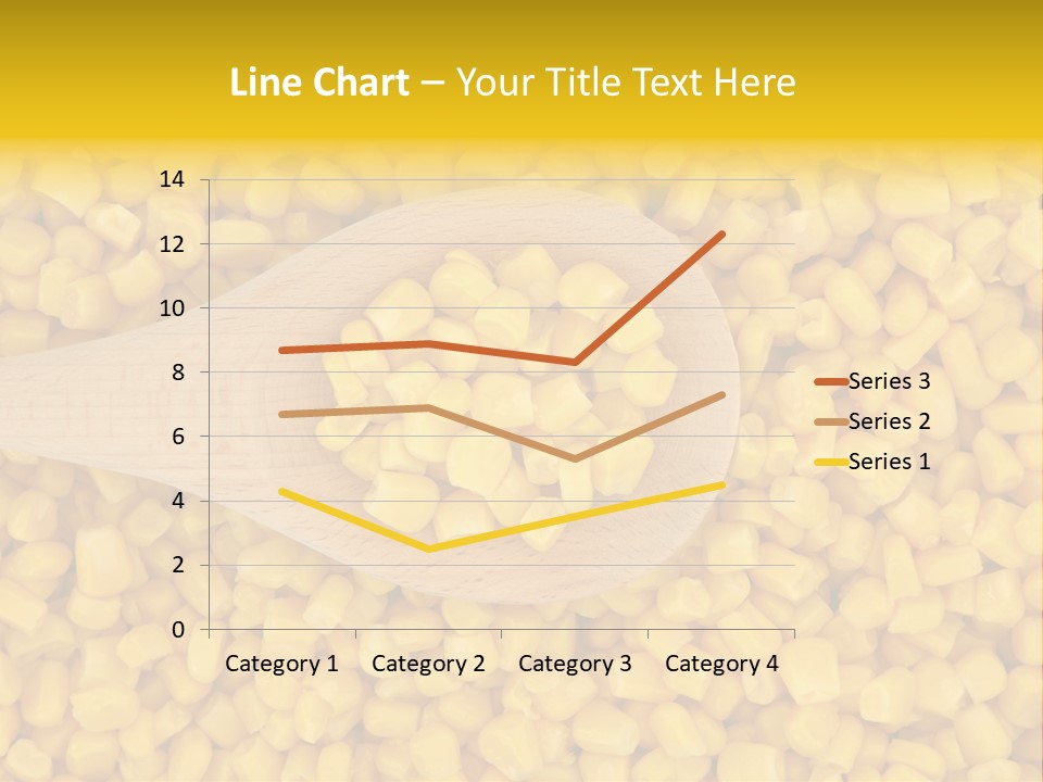 Sweetcorn Utensil Maize PowerPoint Template