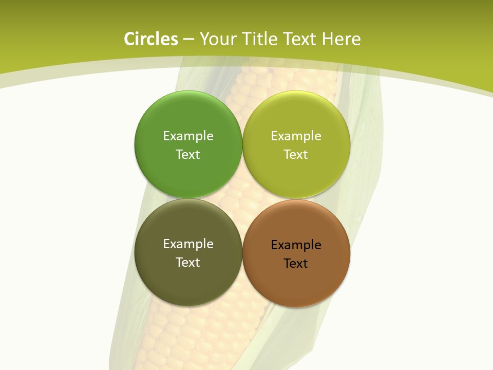 Kernels Ingredient Nutrition PowerPoint Template