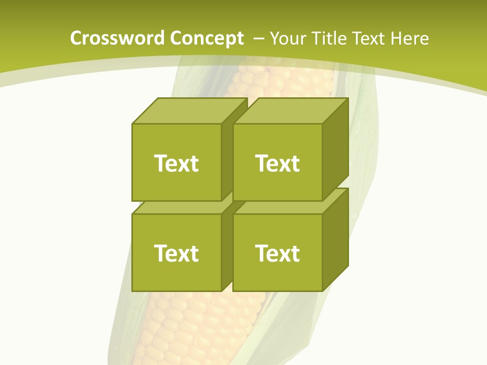 Kernels Ingredient Nutrition PowerPoint Template
