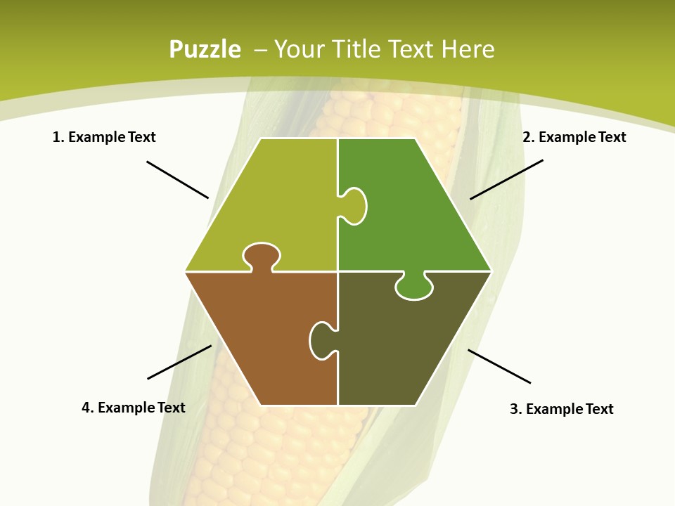 Kernels Ingredient Nutrition PowerPoint Template