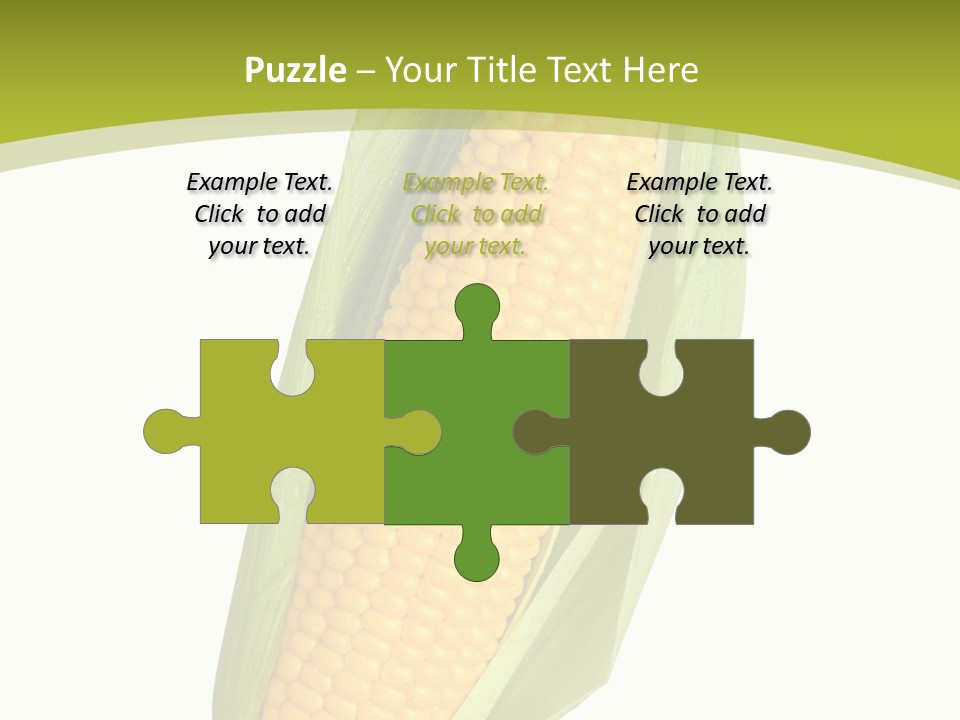 Kernels Ingredient Nutrition PowerPoint Template