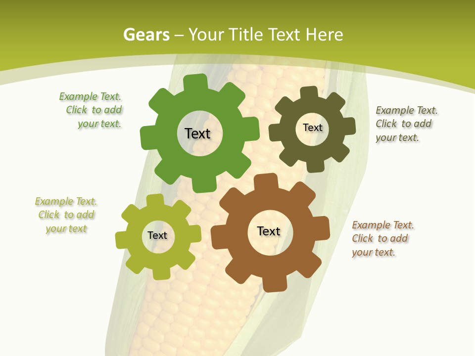 Kernels Ingredient Nutrition PowerPoint Template
