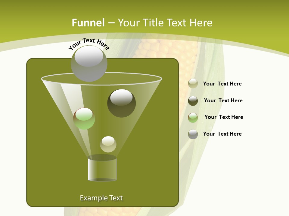 Kernels Ingredient Nutrition PowerPoint Template