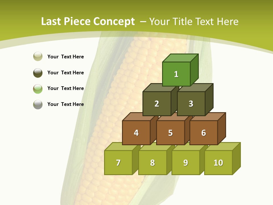 Kernels Ingredient Nutrition PowerPoint Template