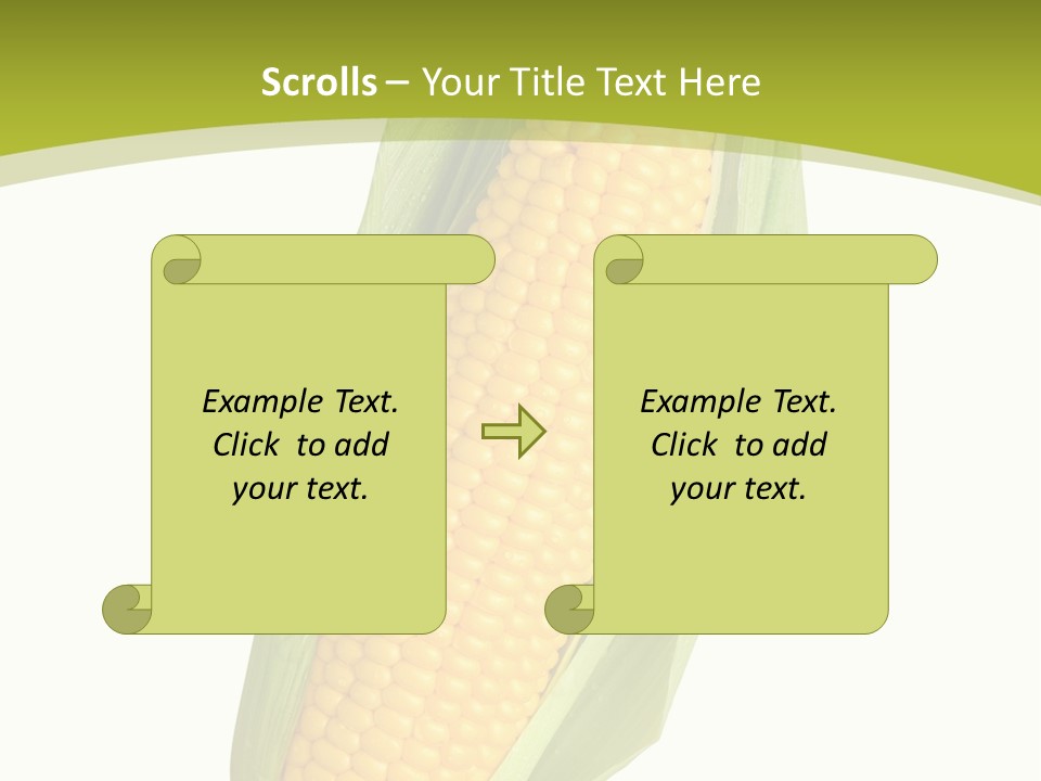 Kernels Ingredient Nutrition PowerPoint Template