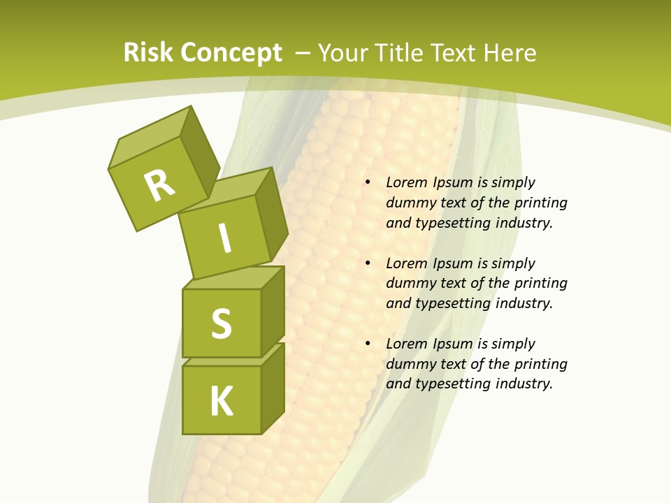 Kernels Ingredient Nutrition PowerPoint Template