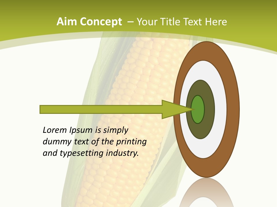 Kernels Ingredient Nutrition PowerPoint Template