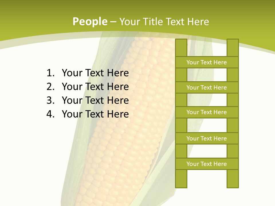 Kernels Ingredient Nutrition PowerPoint Template