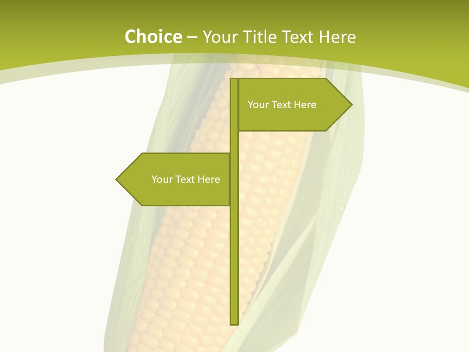 Kernels Ingredient Nutrition PowerPoint Template