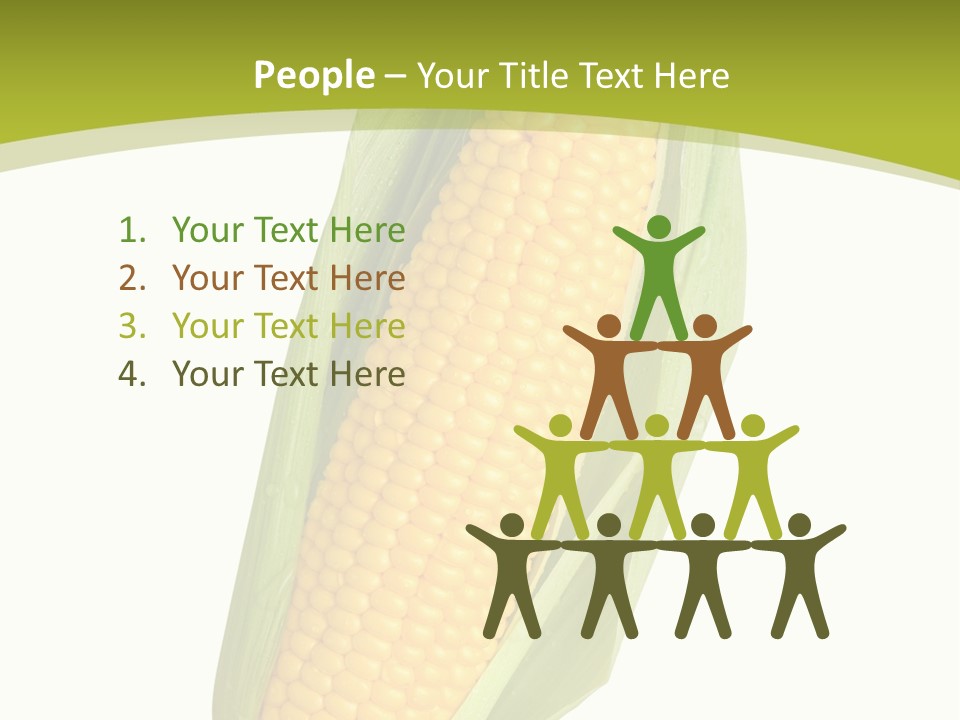 Kernels Ingredient Nutrition PowerPoint Template