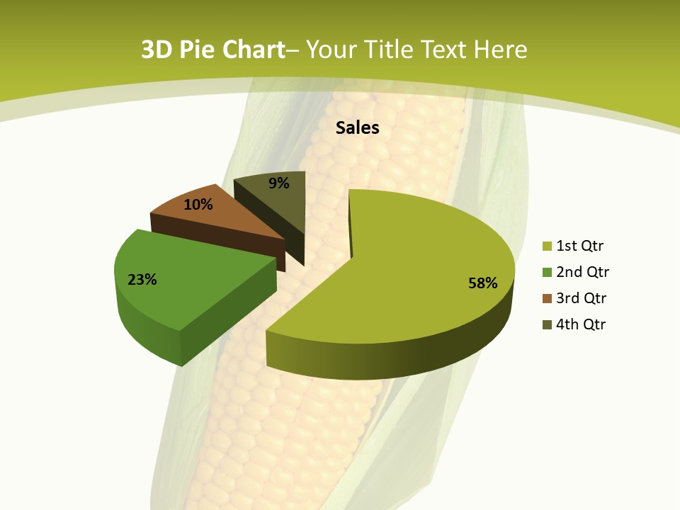 Kernels Ingredient Nutrition PowerPoint Template