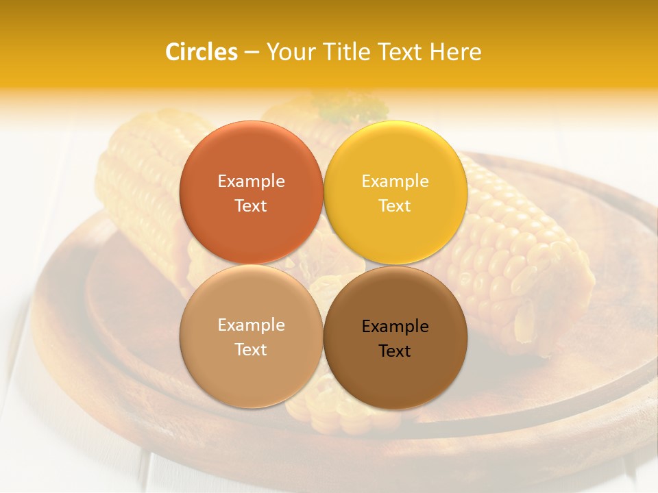 Cob Food Accompaniment PowerPoint Template