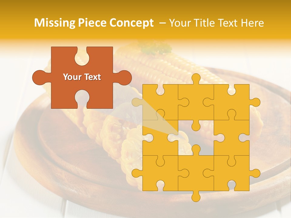 Cob Food Accompaniment PowerPoint Template