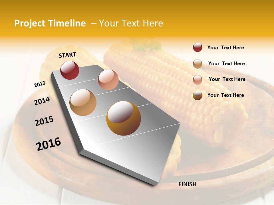 Cob Food Accompaniment PowerPoint Template
